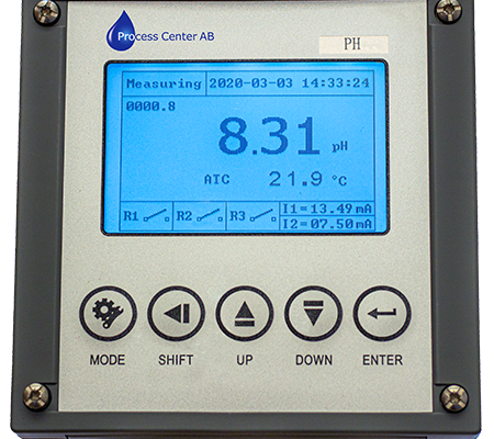 PHG-2081x PH-mätare Online