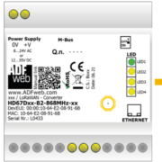 Protokollomvandlare LoRaWAN-Modbus RS485